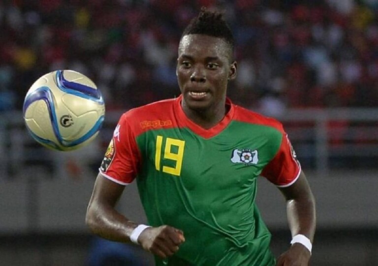 Bertand Traore capitaine du Burkina Faso