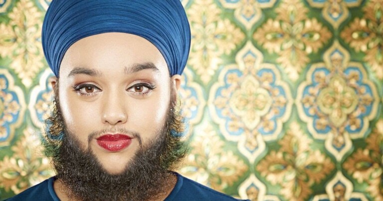 Harnaam Kaur est une Britannique barbue de 31 ans