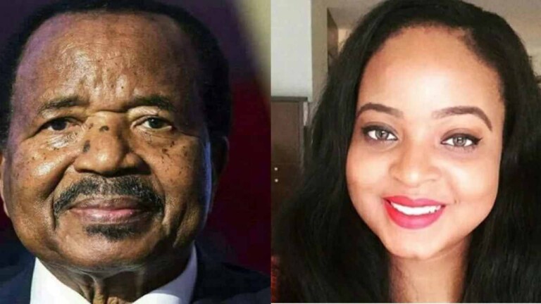 Paul Biya et sa fille Brenda @ cameroon voice