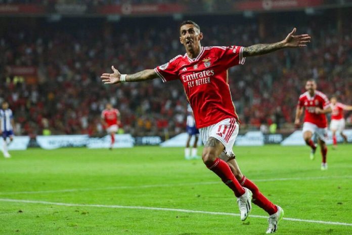 Angel Di Maria sous le maillot de Benfica