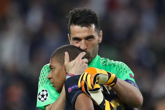 Kylian MbappÃ© et Gianluigi Buffon