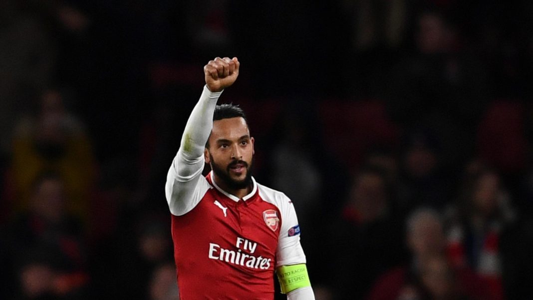 ThÃ©o Walcott, sous le maillot de Arsenal