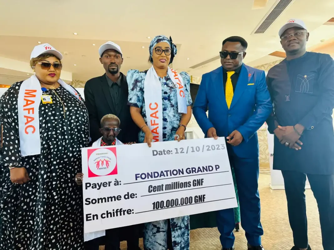 Fondation MAFAC a offert prÃ¨s de 7 millions de FCFA Ã  Grand P