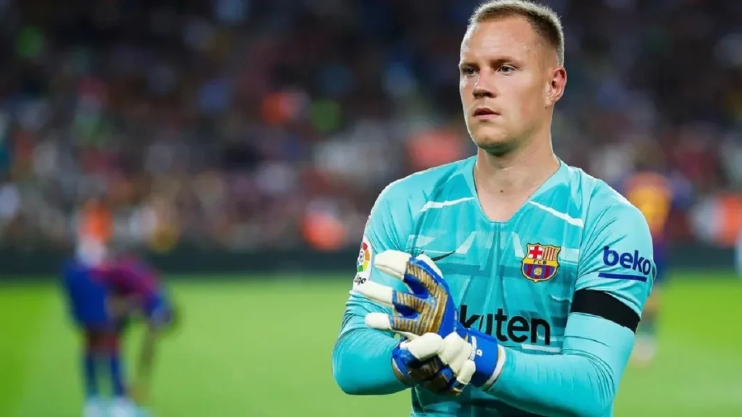 Marc-AndrÃ© Ter Stegen, gardien de but du BarÃ§a