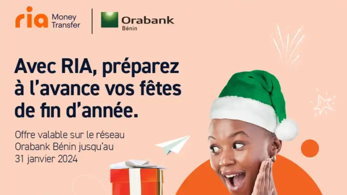 CÃ©lÃ©brez les fÃªtes de fin dâ€™annÃ©e avec RIA et Orabank et profitez de Cadeaux Exclusifs