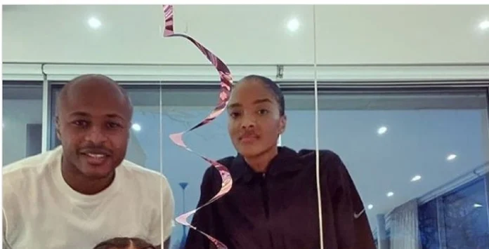 AndrÃ© Ayew et son Ã©pouse ivoirienne