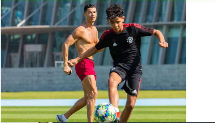 Cristiano Ronaldo et Cristiano Junior