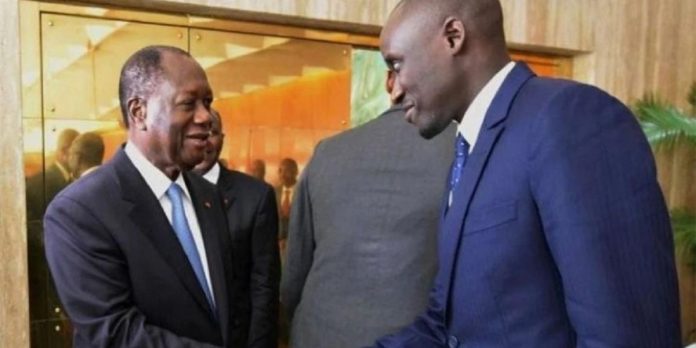 Abdourahmane CissÃ© et Alassane Ouattara