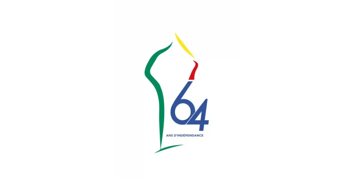 BÃ©nin : Logo 64 ans d'indÃ©pendance