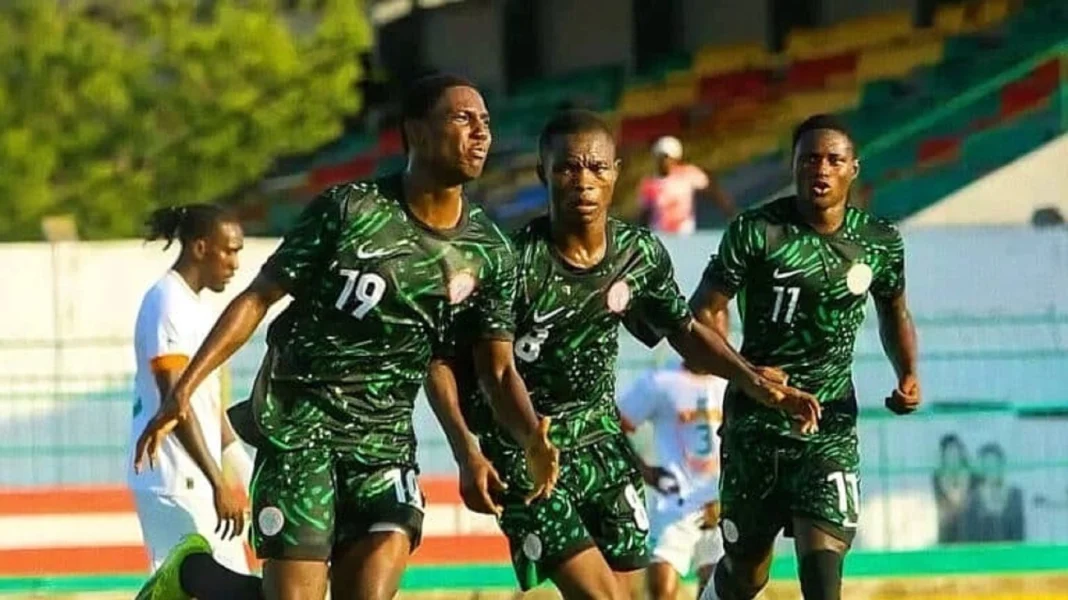 Des U20 nigÃ©rians cÃ©lÃ¨brent leur victoire