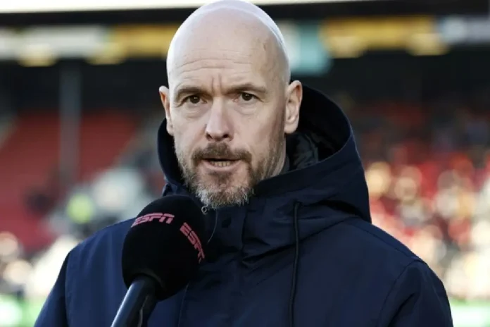 Erik Ten Hag, ex-entraineur de Manchester United