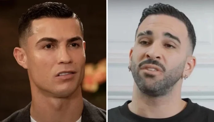 Cristiano Ronaldo et Adil Rami