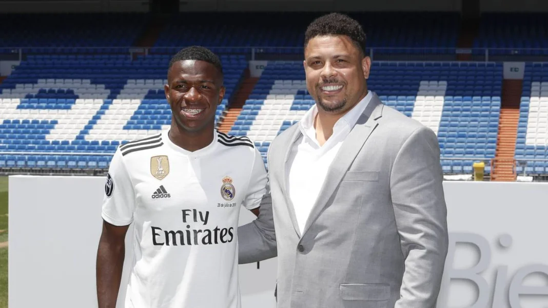 Ronaldo Nazario et Vinicius Junior